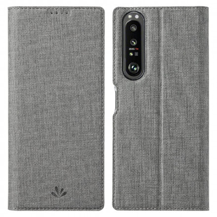 Flip Cover Sony Xperia 1 III Texturée VILI DMX Flip Cover Sony Xperia 1 III Texturée VILI DMX
