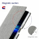 Flip Cover Sony Xperia 1 III Texturée VILI DMX Flip Cover Sony Xperia 1 III Texturée VILI DMX