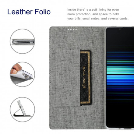 Flip Cover Sony Xperia 1 III Texturée VILI DMX Flip Cover Sony Xperia 1 III Texturée VILI DMX