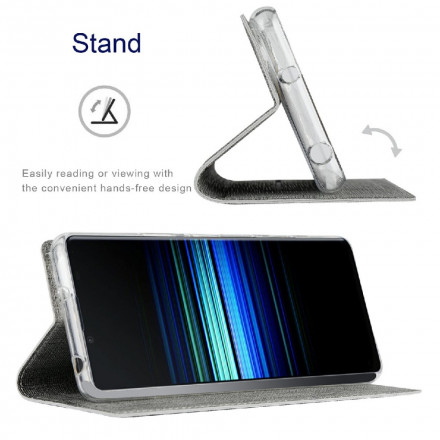Flip Cover Sony Xperia 1 III Texturée VILI DMX Flip Cover Sony Xperia 1 III Texturée VILI DMX