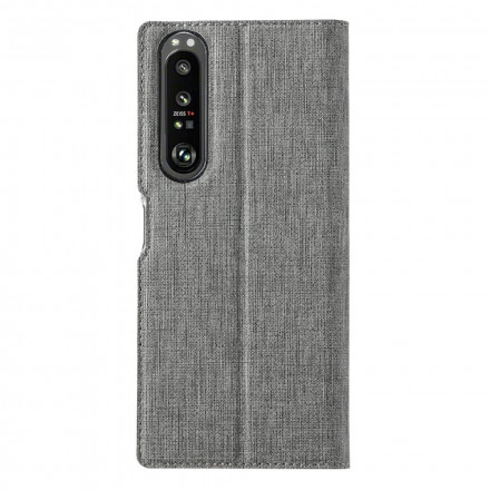Flip Cover Sony Xperia 1 III Texturée VILI DMX Flip Cover Sony Xperia 1 III Texturée VILI DMX