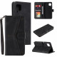 Housse Samsung Galaxy A12 / M12 Simili Cuir Bicolore Rivets Housse Samsung Galaxy A12 / M12 Simili Cuir Bicolore Rivets
