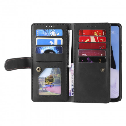 Housse Samsung Galaxy A12 / M12 Contours Renforcés Poche Zippée Housse Samsung Galaxy A12 / M12 Contours Renforcés Poche Zippée