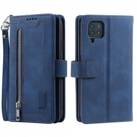 Housse Samsung Galaxy A12 / M12 Contours Renforcés Poche Zippée Housse Samsung Galaxy A12 / M12 Contours Renforcés Poche Zippée