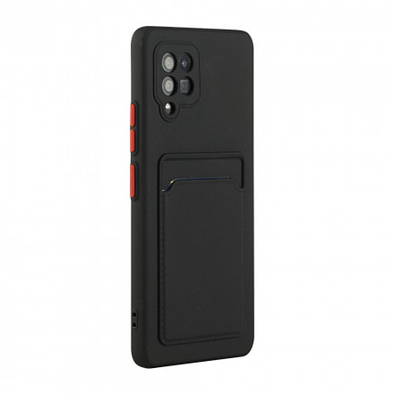 Coque Samsung Galaxy A12 / M12 Silicone Porte Carte Coque Samsung Galaxy A12 / M12 Silicone Porte Carte