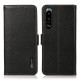 Housse Sony Xperia 5 III Cuir Litchi KHAZNEH RFID Housse Sony Xperia 5 III Cuir Litchi KHAZNEH RFID