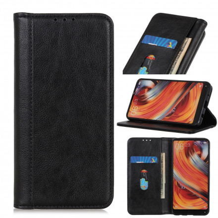 Flip Cover Sony Xperia 5 III Cuir Litchi Fendu Classique Flip Cover Sony Xperia 5 III Cuir Litchi Fendu Classique
