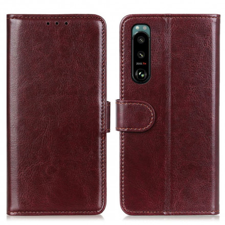 Housse Sony Xperia 5 III Simili Cuir Finesse Housse Sony Xperia 5 III Simili Cuir Finesse