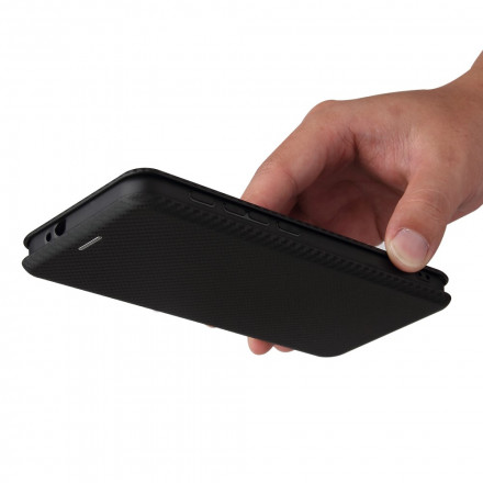 Flip Cover Moto G30 / G10 Silicone Carbone Coloré Flip Cover Moto G30 / G10 Silicone Carbone Coloré