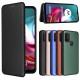Flip Cover Moto G30 / G10 Silicone Carbone Coloré Flip Cover Moto G30 / G10 Silicone Carbone Coloré