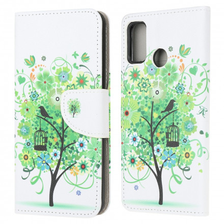 Housse Moto G30 / Moto G10 Arbre Fleuri Housse Moto G30 / Moto G10 Arbre Fleuri