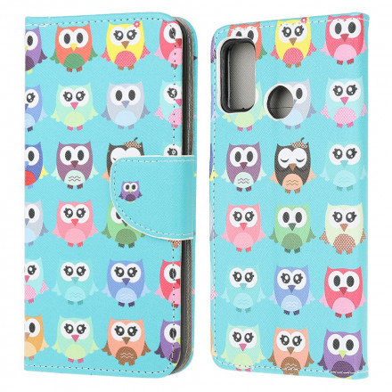 Housse Moto G30 / Moto G10 Multiples Hiboux Housse Moto G30 / Moto G10 Multiples Hiboux