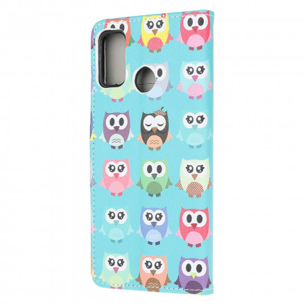 Housse Moto G30 / Moto G10 Multiples Hiboux Housse Moto G30 / Moto G10 Multiples Hiboux