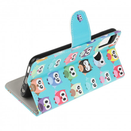 Housse Moto G30 / Moto G10 Multiples Hiboux Housse Moto G30 / Moto G10 Multiples Hiboux