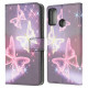 Housse Moto G30 / Moto G10 Papillons et Fleurs Housse Moto G30 / Moto G10 Papillons et Fleurs
