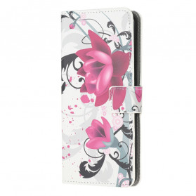 Housse Moto G30 / Moto G10 Tropical Flowers