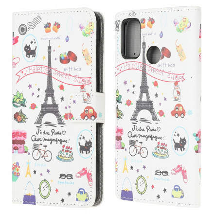 Housse Moto G30 / Moto G10 J'adore Paris Housse Moto G30 / Moto G10 J'adore Paris