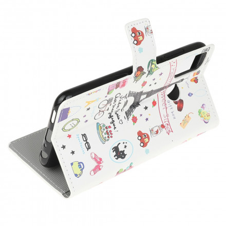 Housse Moto G30 / Moto G10 J'adore Paris Housse Moto G30 / Moto G10 J'adore Paris