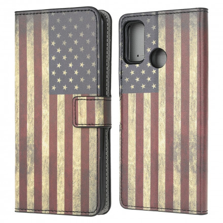 Housse Moto G30 / Moto G10 Drapeau Américain Housse Moto G30 / Moto G10 Drapeau Américain