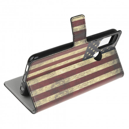 Housse Moto G30 / Moto G10 Drapeau Américain Housse Moto G30 / Moto G10 Drapeau Américain