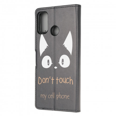 Housse Moto G30 / Moto G10 Don't Touch My Cell Phone