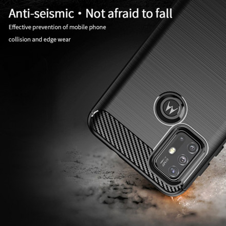 Coque Moto G30 / Moto G10 Fibre Carbone Brossée MOFI Coque Moto G30 / Moto G10 Fibre Carbone Brossée MOFI