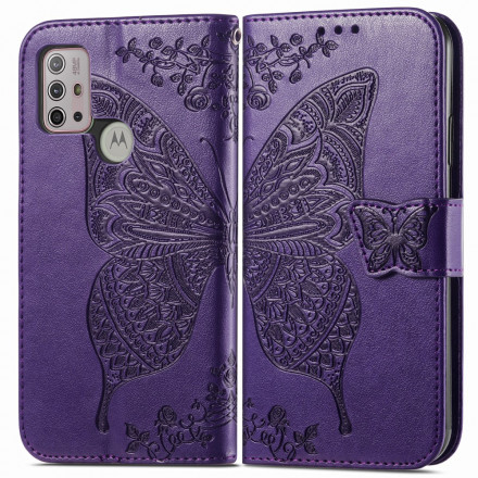 Housse Moto G30 / Moto G10 Demi Papillon Housse Moto G30 / Moto G10 Demi Papillon