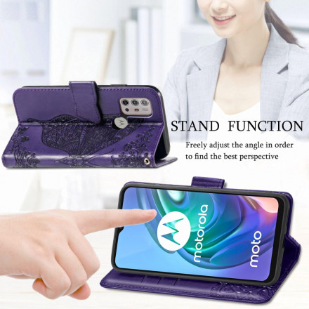 Housse Moto G30 / Moto G10 Demi Papillon Housse Moto G30 / Moto G10 Demi Papillon
