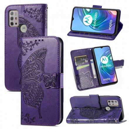 Housse Moto G30 / Moto G10 Demi Papillon Housse Moto G30 / Moto G10 Demi Papillon