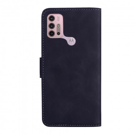 Housse Moto G30 / Moto G10 Style Cuir Vintage Couture Housse Moto G30 / Moto G10 Style Cuir Vintage Couture