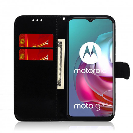 Housse Moto G30 / Moto G10 Simili Cuir Couverture Miroir Housse Moto G30 / Moto G10 Simili Cuir Couverture Miroir