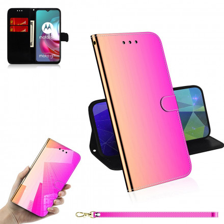 Housse Moto G30 / Moto G10 Simili Cuir Couverture Miroir Housse Moto G30 / Moto G10 Simili Cuir Couverture Miroir