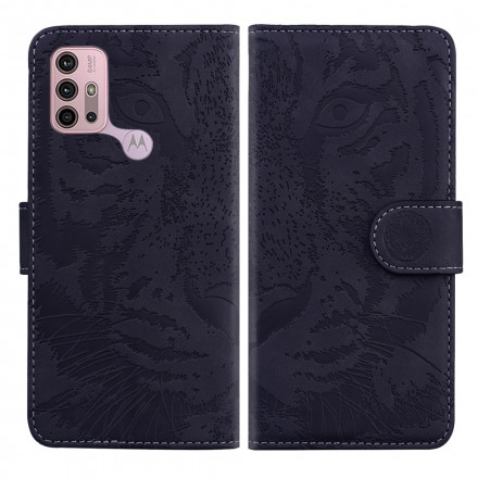 Housse Moto G30 / Moto G10 Empreinte Face de Tigre Housse Moto G30 / Moto G10 Empreinte Face de Tigre