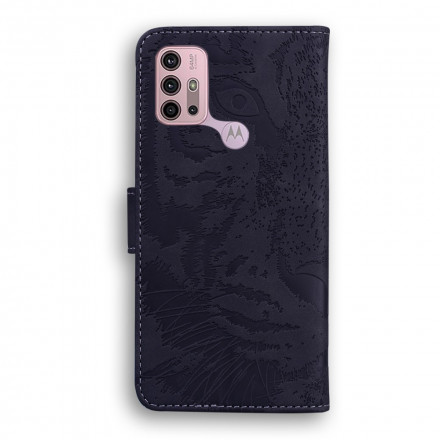 Housse Moto G30 / Moto G10 Empreinte Face de Tigre Housse Moto G30 / Moto G10 Empreinte Face de Tigre
