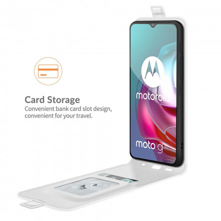 Housse Moto G30 / Moto G10 Effet Cuir Rabat Vertical Housse Moto G30 / Moto G10 Effet Cuir Rabat Vertical