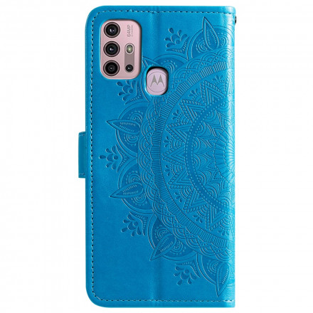 Housse Moto G30 / Moto G10 Mandala Soleil Housse Moto G30 / Moto G10 Mandala Soleil
