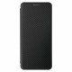 Flip Cover Moto G100 Silicone Carbone Flip Cover Moto G100 Silicone Carbone