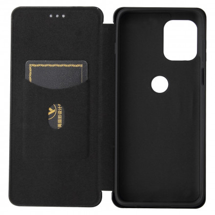 Flip Cover Moto G100 Silicone Carbone Flip Cover Moto G100 Silicone Carbone