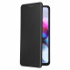 Flip Cover Moto G100 Silicone Carbone Flip Cover Moto G100 Silicone Carbone