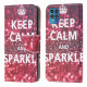 Housse Moto G100 Keep Calm and Sparkle Housse Moto G100 Keep Calm and Sparkle