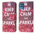 Housse Moto G100 Keep Calm and Sparkle