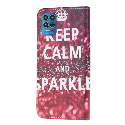 Housse Moto G100 Keep Calm and Sparkle Housse Moto G100 Keep Calm and Sparkle