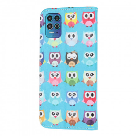 Housse Moto G100 Hiboux Housse Moto G100 Hiboux