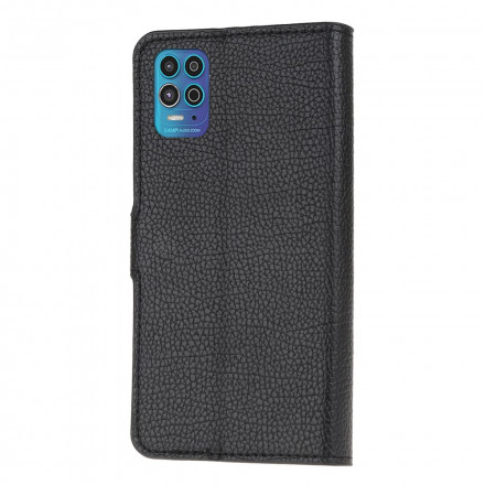 Housse Moto G100 Effet Cuir Grain Litchi