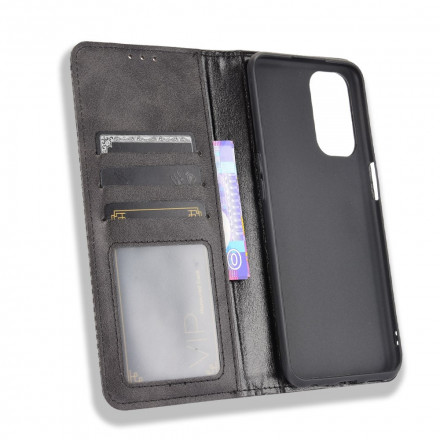 Flip Cover Oppo A54 5G / A74 5G Effet Cuir Vintage Stylisé Flip Cover Oppo A54 5G / A74 5G Effet Cuir Vintage Stylisé