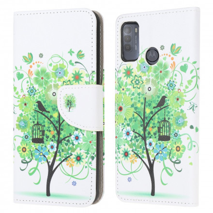 Housse Moto G50 Arbre Fleuri Housse Moto G50 Arbre Fleuri