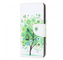 Housse Moto G50 Arbre Fleuri