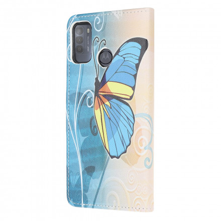 Housse Moto G50 Butterflies