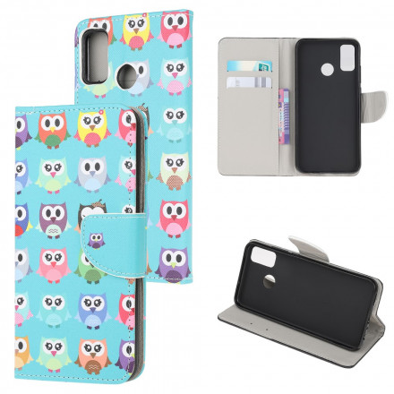 Housse Moto G50 Hiboux Housse Moto G50 Hiboux