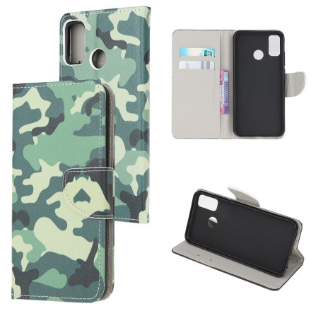 Housse Moto G50 Camouflage Militaire